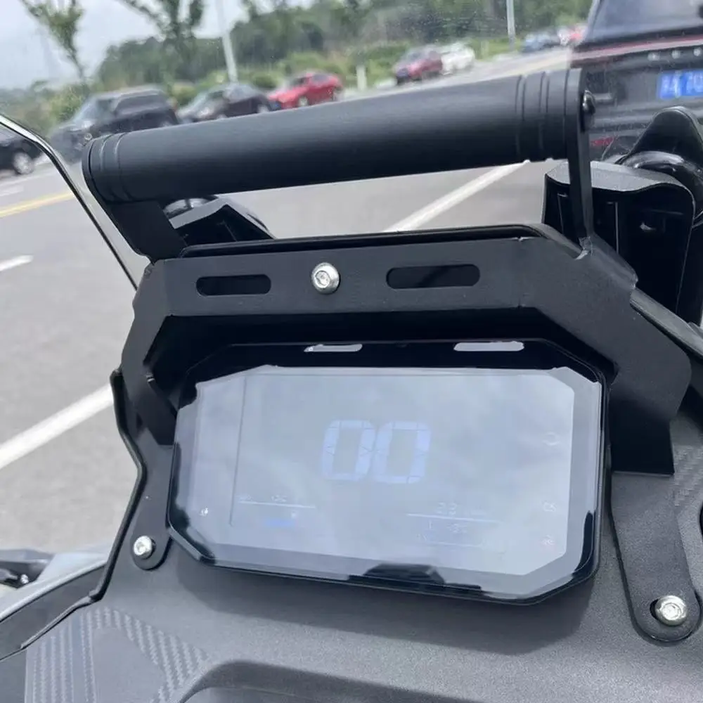 ل VOGE SR1 ADV 125 دراجة نارية المقود تمديد نظام تحديد المواقع والملاحة دعم العارضة حامل هاتف حامل مكافحة الاهتزاز قوس #6