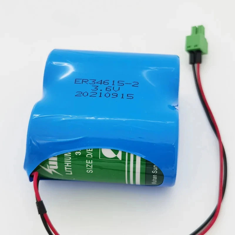 1pce ER34615-2 3.6V Flow Meter Gas Meter Nonrechargeable Battery Parts