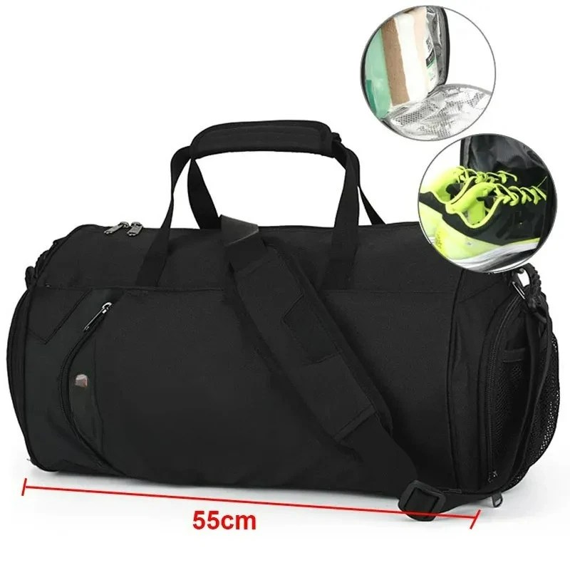 

Customizable Men Gym Bag Dry Wet For Yoga Women Training Tas Travel Sac De Sport Outdoor Swim Women Shoes Fitness Weekender