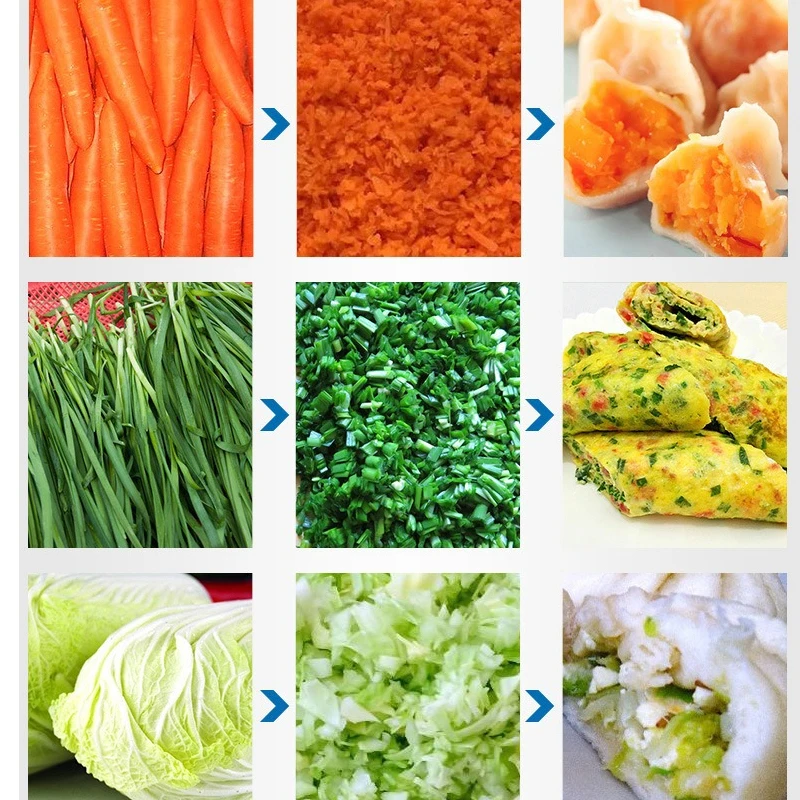 Dumpling Stuffing Make Machine Electric Baozi Meat Vegetable Cutter Commercial Blender Radish Cabbage Mince