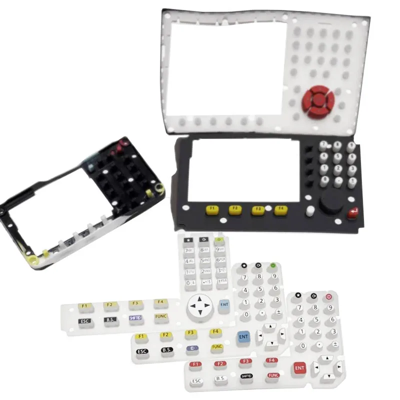 Soft Keyboard LCD Screen Plastic Keys for Total Station TS02 TS06 TS15 GM52 IM52 ES602G GTS1002 NiK N2 N5 K2  1PCS