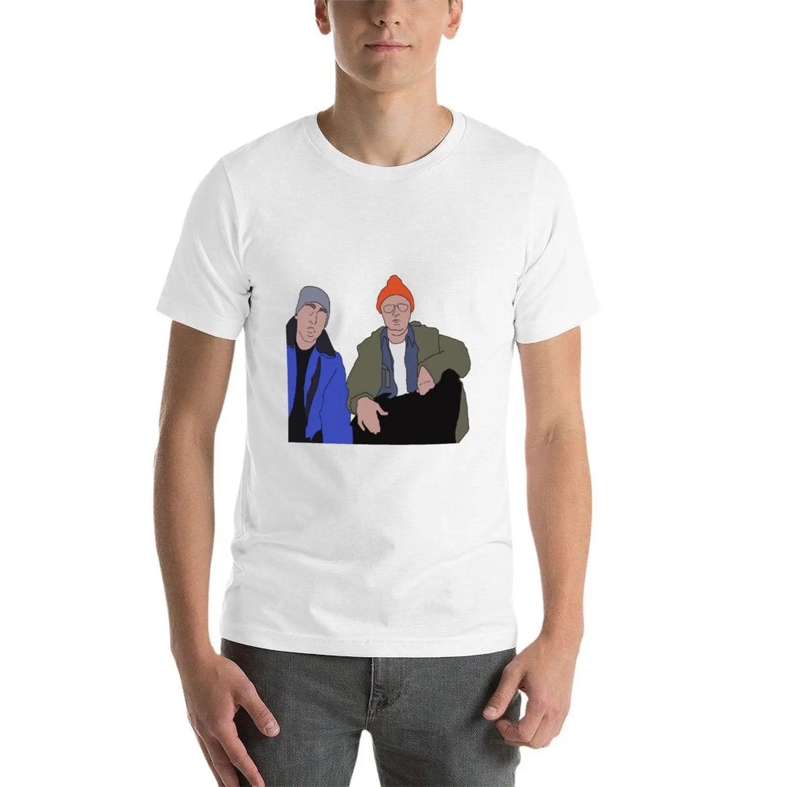 تي شيرت سكرانتون تي شيرت رجالي تي شيرت أساسي مخصص تي كسول #4