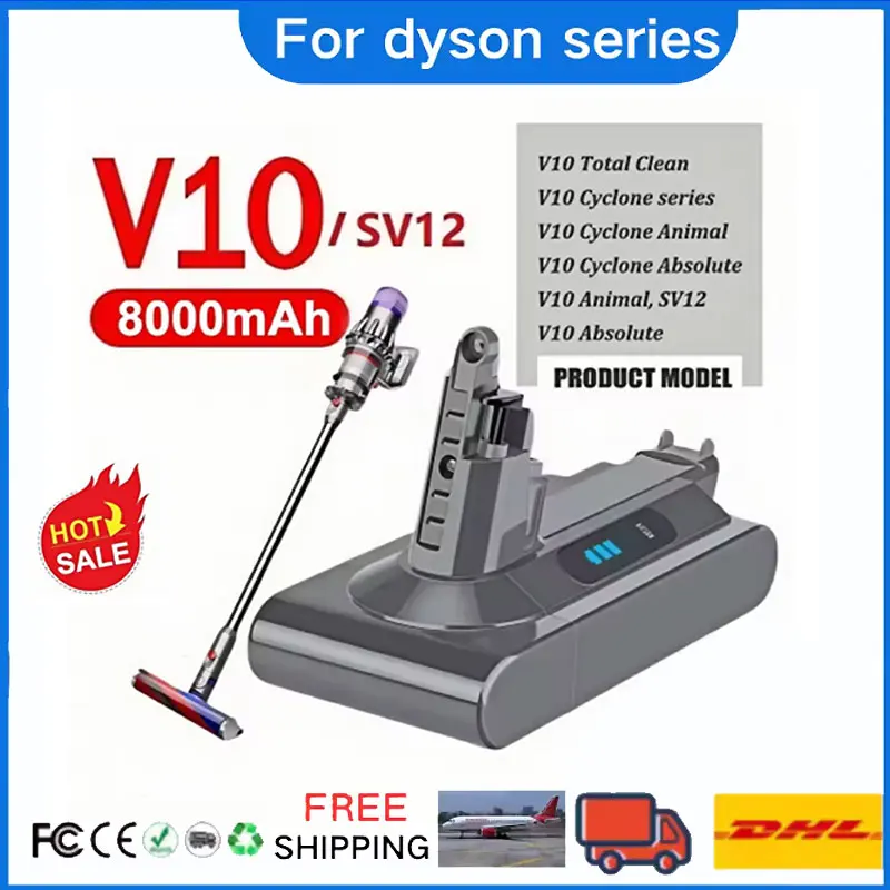 For Dyson V10 Batte… - image