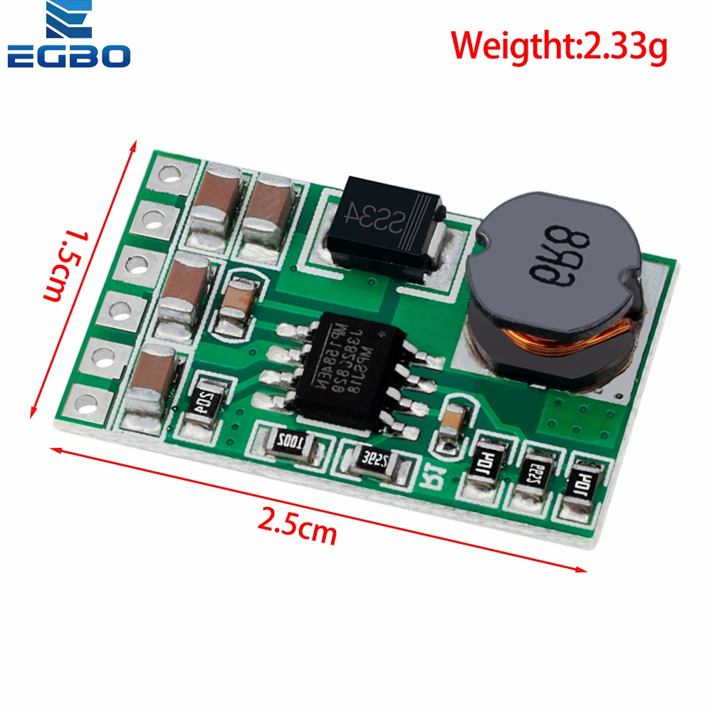 1 ~ 10 قطعة 3.5A DC-DC وحدة محول باك تنحى الجهد المنظم مجلس 4.5 فولت-27 فولت إلى 3 فولت 3.3 فولت 3.7 فولت 5 فولت 6 فولت 7.5 9 فولت 12 فولت DD2712sa