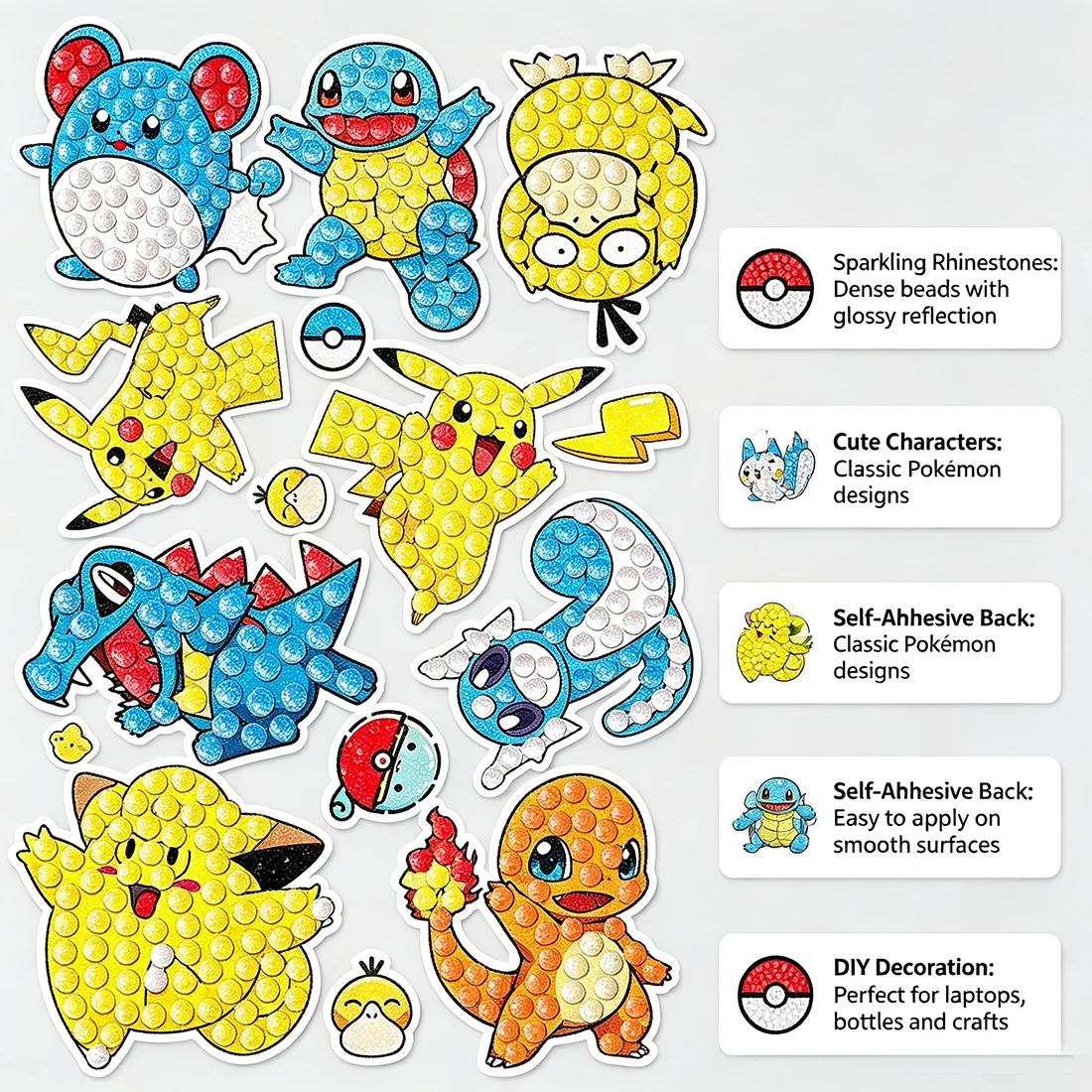 Zestaw naklejek do samodzielne – Art Craft Ideas For Kids recenzja i cena