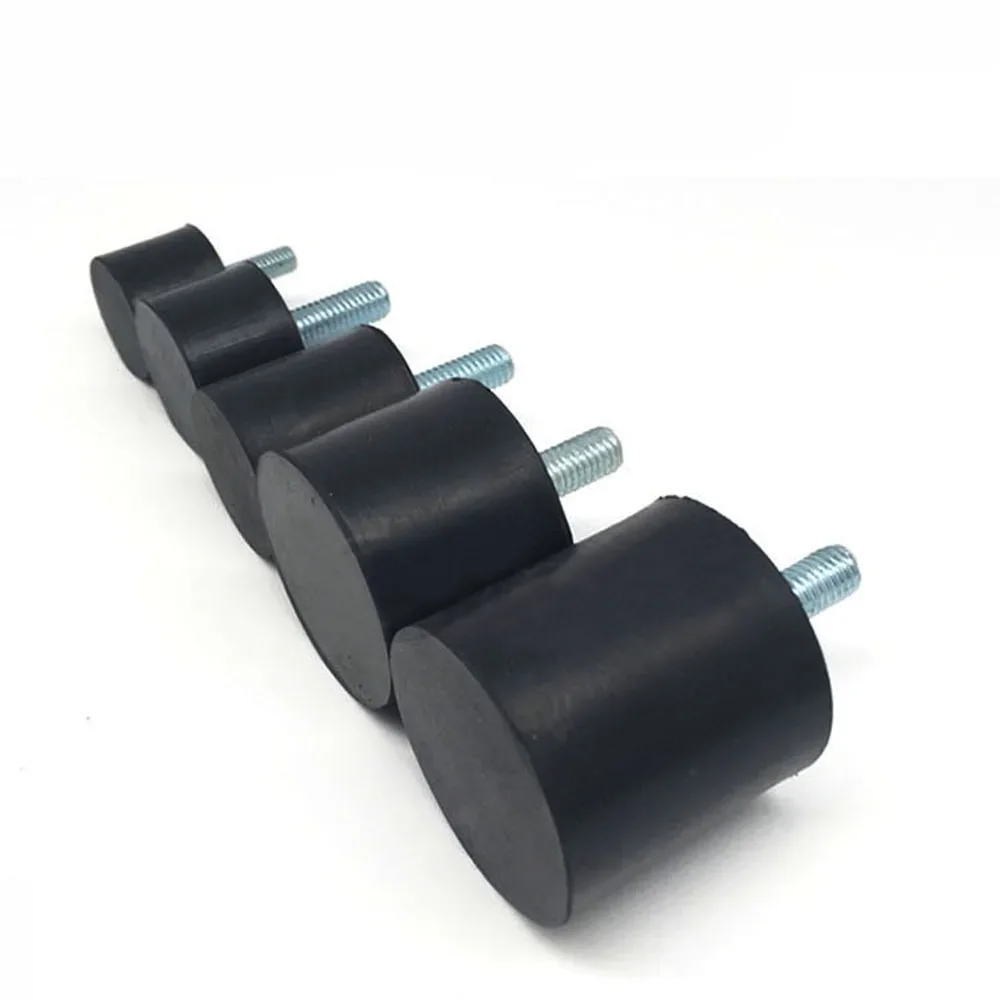 

1pcs M10 M12mm Rubber Shock Mounts Dia 40/50/60/70/75mm Metal Anti Vibration Bobbin Isolator Damper Type VE