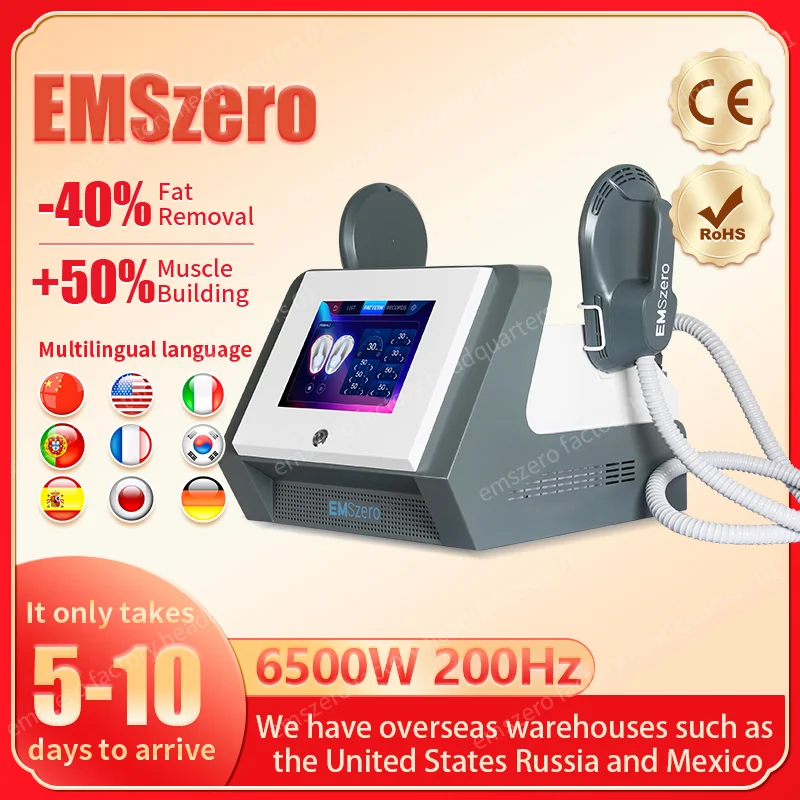 15 Tesla 6500W EMSzero Body Sculpt Weight Lose EMS Muscle Stimulate body Slimming Sculpting Fat Reduction Machine Neo