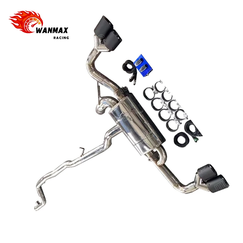 Performance Stainless Steel Exhaust Pipe System for  540i B58