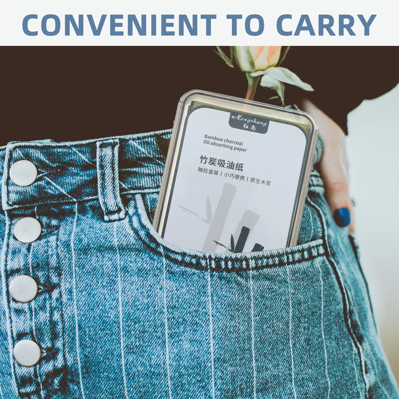 

300 Sheets Facial Oil Control Paper Flax Fiber Oil Absorbing Sheets for Oily Skin Makeup Safe Portable Blotting Tissue