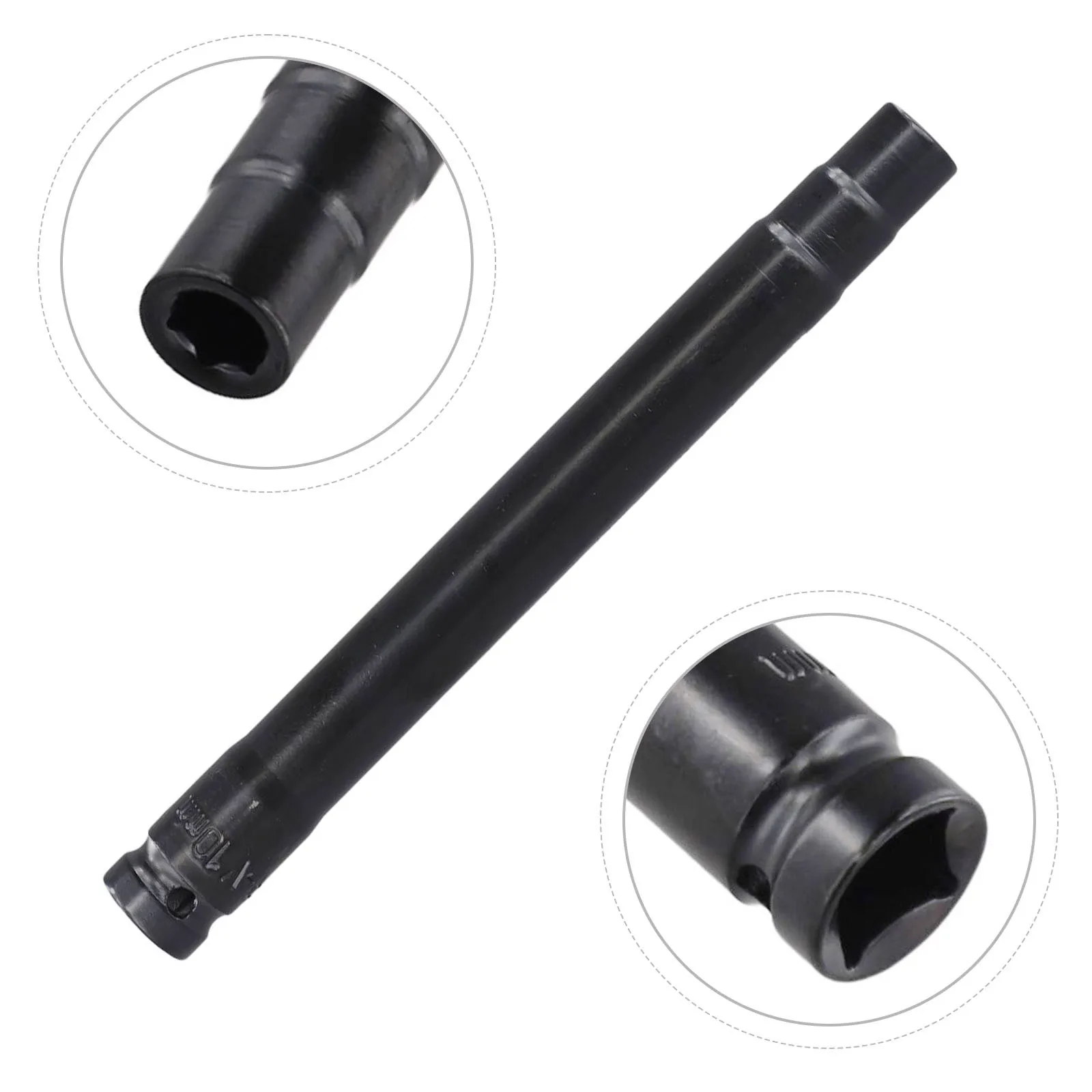 

Hexagon Socket Sleeve 1 2inch Application Black Square Outer Diameter Chrome Vanadium Steel Ceiling Leveling Sleeve
