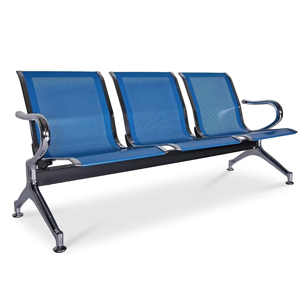 

Waiting Room Chairs - Airport Reception Chairs 3 Seat Office Guest Chairs & Reception Chairs For Office, Business, Bank,
