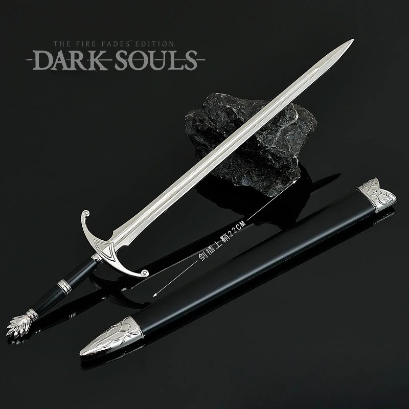 DARK SOULS Lothric Knight sword Melee weapons model Game Peripheral Cosplay Props Toy Knife With scabbard Ornament Gift for boys