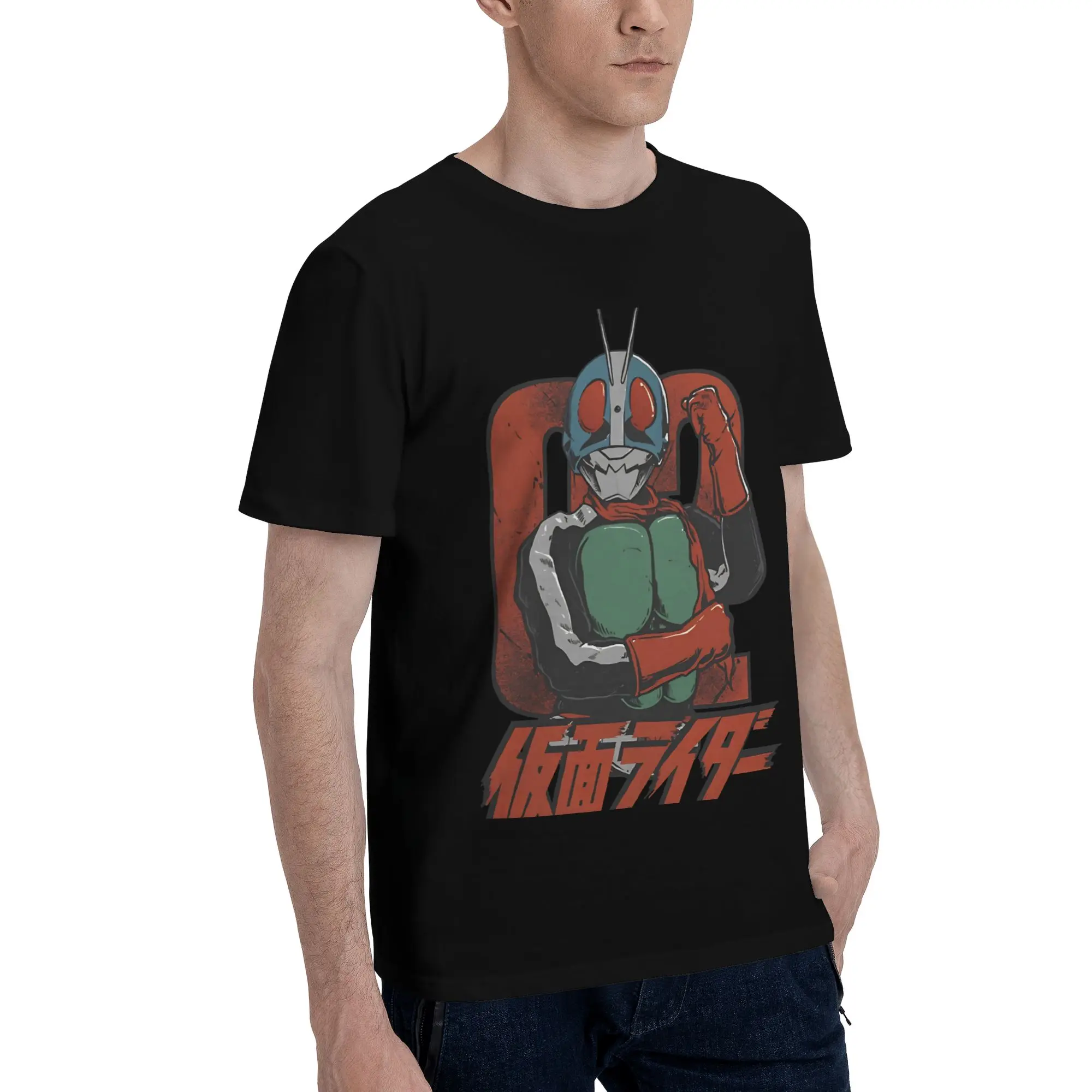 KAMEN RIDER NIGO   Graphic 100% Cotton T-Shirt Bandai Kamen Rider Tees Tops For Men