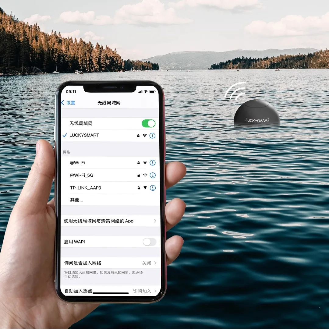 Sonar fish , mobile phone high definition visual probe to find fish 2025 new model
