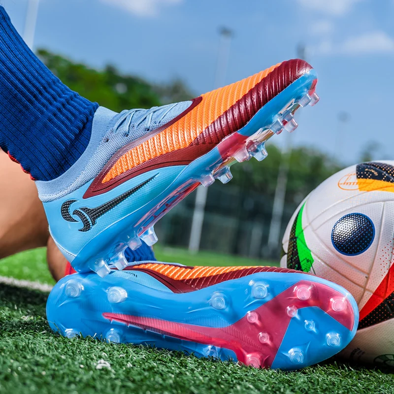 

New Men Football Shoes Sport Wear Indoor Society Cleats Football Shoes Non Slip TF/FG Original Sneaker Fast Football Boots