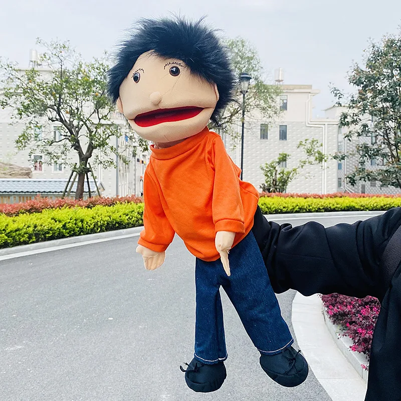 Leuke Gevulde Pluche Pop Dier Handpop Kinderen Theater Prestaties Props Dinosaurus Panda Scary Knuffels Kinderen Geschenken H1