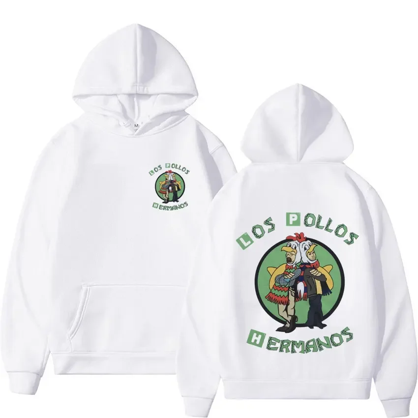 

Мужские толстовки с принтом Funny The Chicken Brothers в стиле хип-хоп Y2K LOS POLLOS Hermanos «Breaking Bad» 2025 Autumn_winter