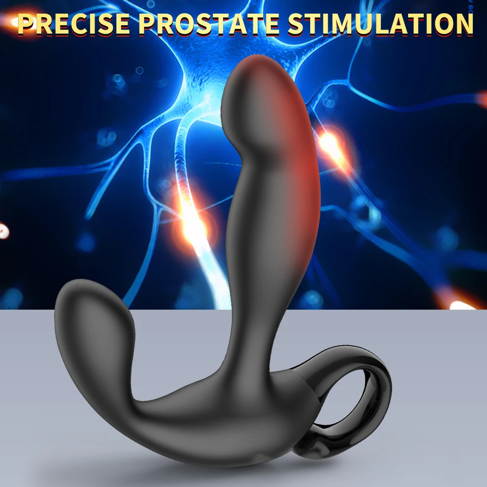 Vibrating Anal Plug Male Prostate Massager Wireless Remote Anal Vibrators 10 Speeds Anus Stimulate Plug Adult Sex Toys For Men