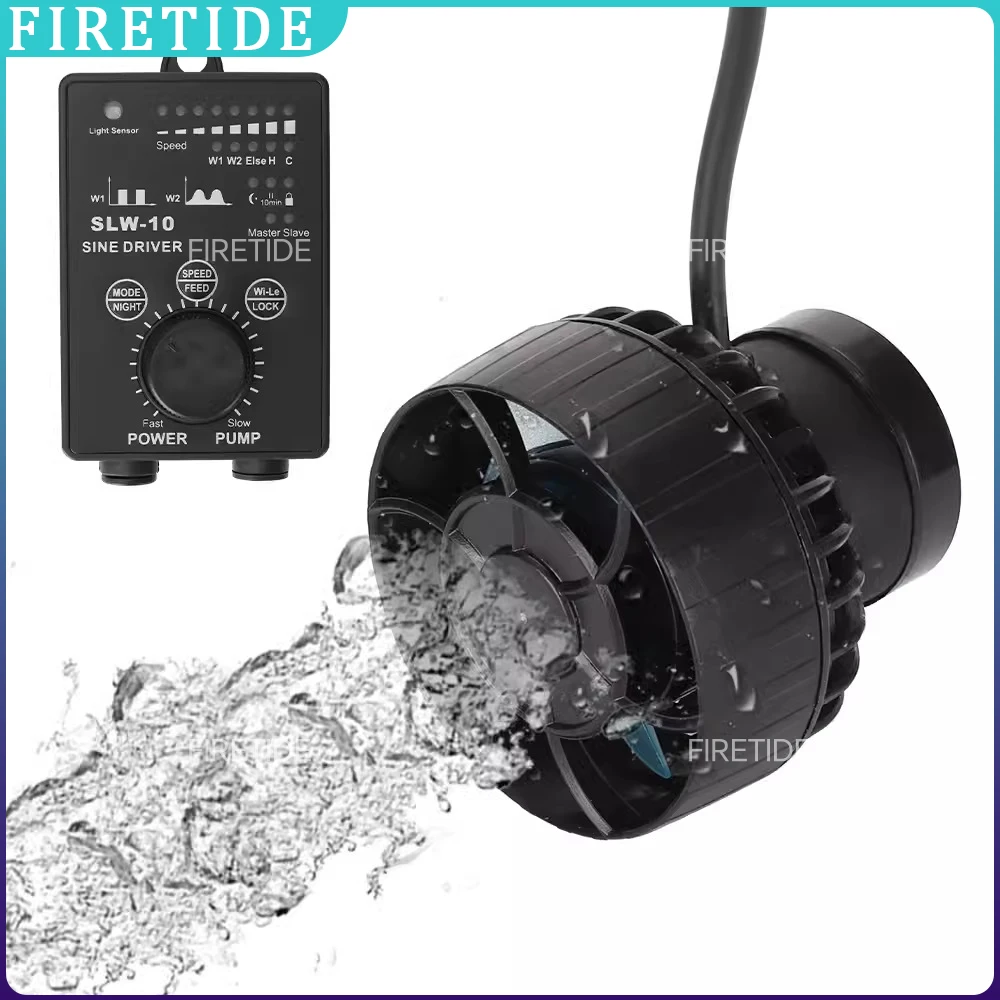 

ALW SLW MLW Series Wave Maker Aquarium Water Pump Filter 12V 24V 7.5W 10W~30W Fish Tank Ultra Quiet Operation Wave Pump