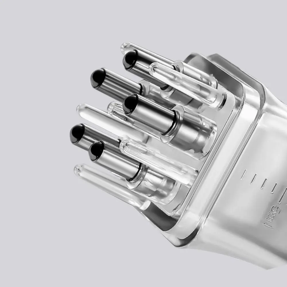 

Multifunction Mini Scalp Applicator with Scale Plastic Liquid Guiding Comb 10ML Hair Head Massager Essential Oil Liquid Guiding