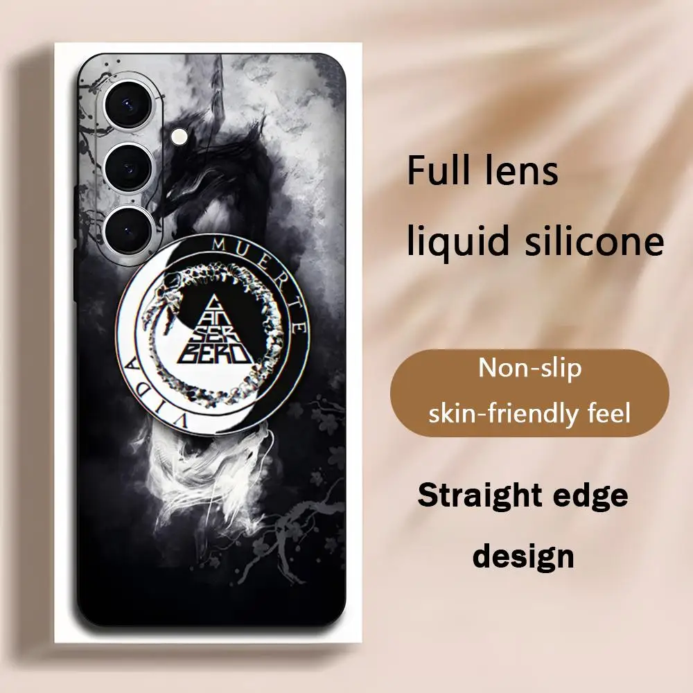 Star C-Canserbero Singer Hot Phone Case For Samsung Galaxy S25 S24 S23 S22 S21 S20 Plus Ultra Note20 Soft Black