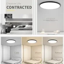 LED Ceiling Lamps Modern Ceil Light 18/30/40/72W Led 220V Ceiling Lights Round Living Room Bedroom Indoor Kitchen Lighting Lamp