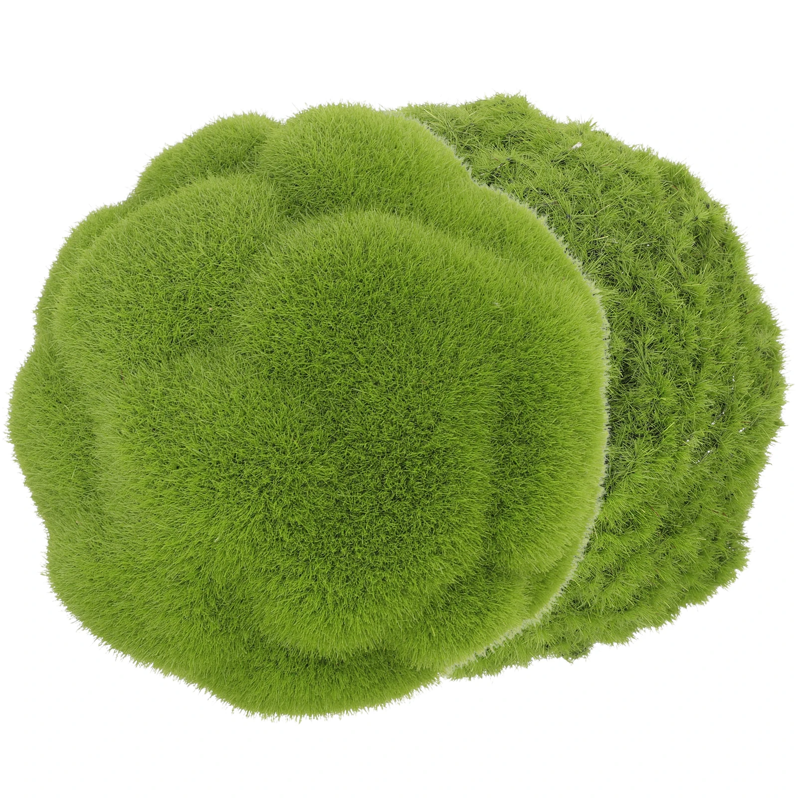 

2pcs Artificial Moss Ball Decorations Realistic Shape DIY Gardening Gifts Party Props Wedding Display Flower Vase FillerMoss