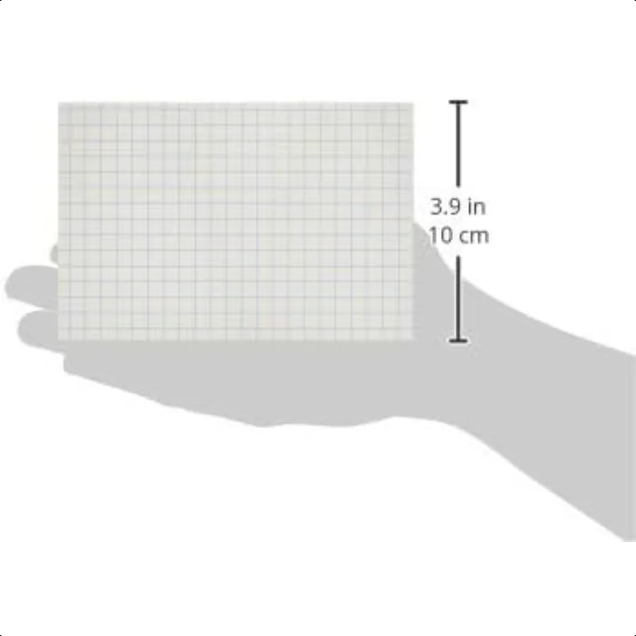 er Sticky Notes 4x6 in 3 Pads 2X The Sticking Power White with Blue Grid Lines Recyclable 660SSGRID