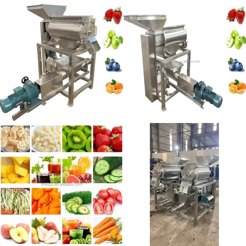 for DZJX Commercial Customizable Automatic Juicer Pear Orange Single Channel Beater For Food Commerce