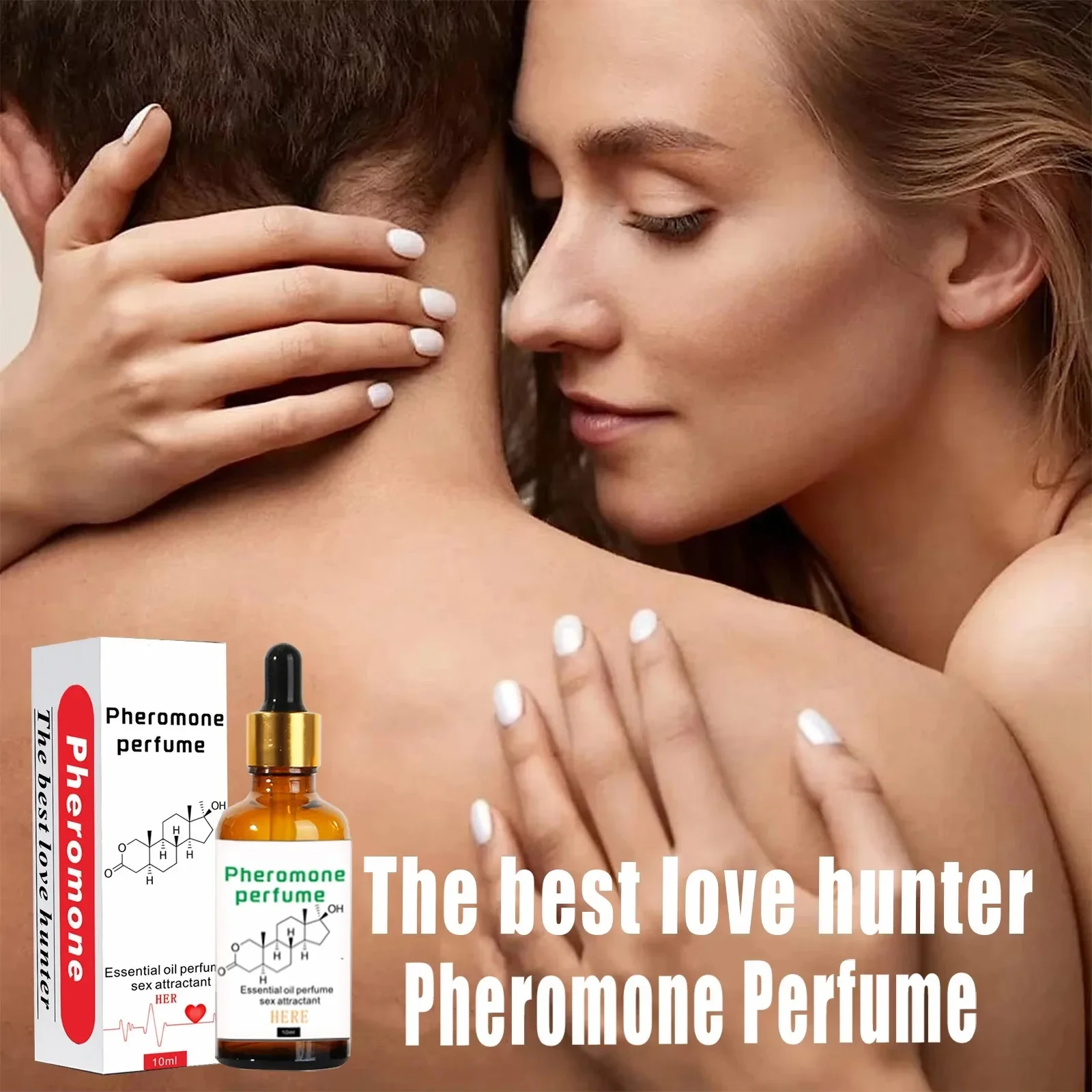 

Pheromone Perfume for Sexual Flirting Essential Oil Long Lasting Fragrance for Men and Women