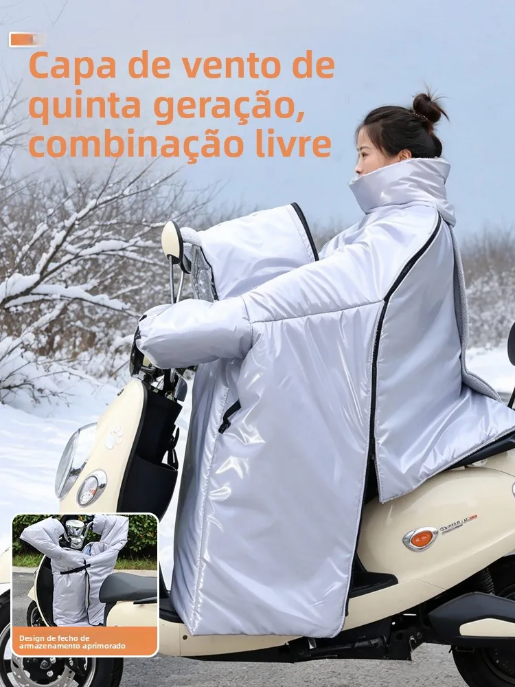 thickened-fleece-vehicle-windshield-cover-parent-child-full-wrap-style-winter-warm-waterproof-peva-material-for-all
