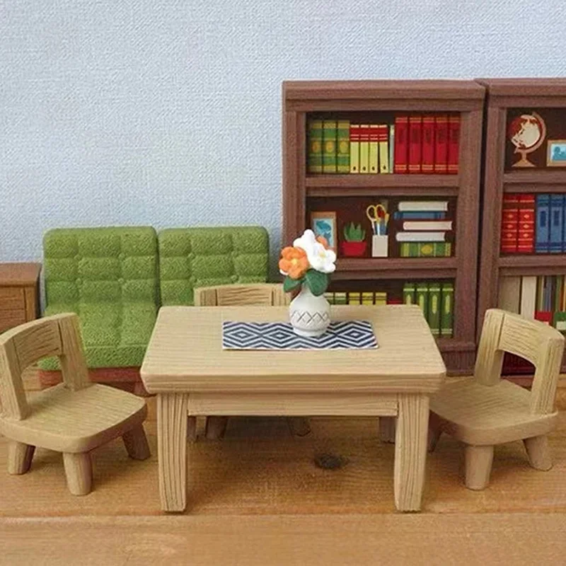 1 조각 수지 홈 장식 인형 집 가구 미니어처 장식 애니메이션 동상 인공 현대 미술 모델 미니어처 어린이 장난감