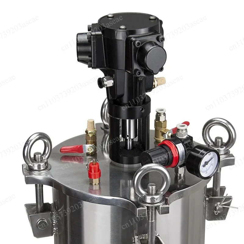 Stirring Pneumatic Pressure Bucket Stainless Steel Bucket Dispenser Pressure Dispensing Storage Bucket 1 Liter -100L
