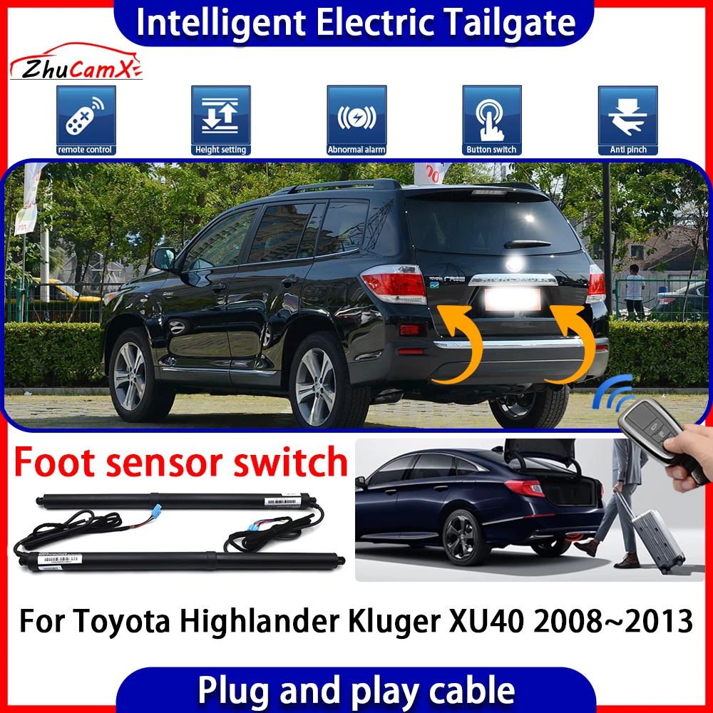 

Автомобильный Автоматический подъемный комплект, открывающийся багажник, Интеллектуальный Электрический подъемник задней двери для Toyota Highlander Kluger XU40 2008 ~ 2013