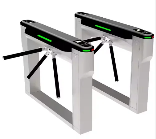 

High Quality 304 Stainless Steel Anti-tailing Face Recognition RFID Card Access Control System Tripod Turnstile For Office
