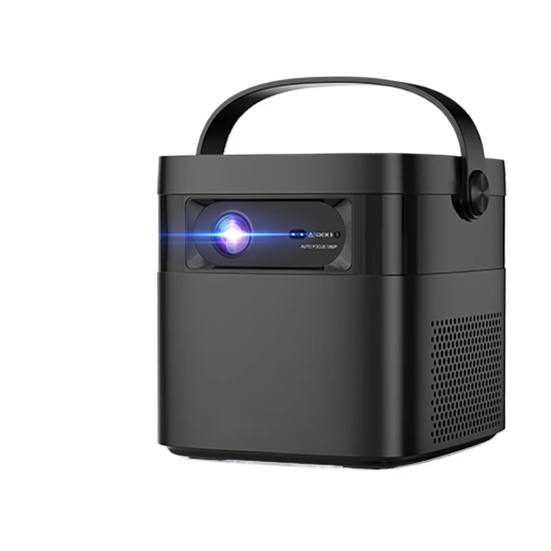Outdoor projector household, small mobile bedroom living room built-in battery c