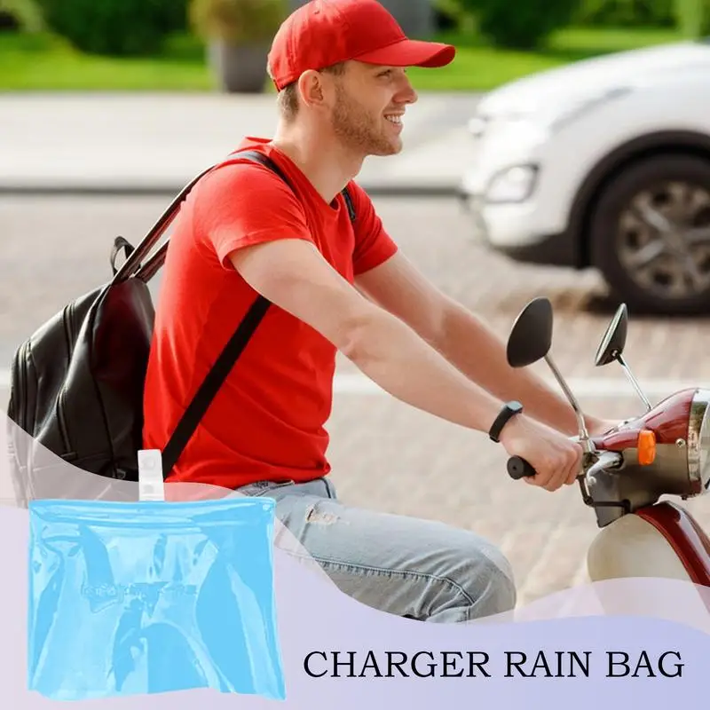 

Для общего электромобиля, дождевик для зарядки электромобиля, крышка порта зарядного устройства, прозрачная непромокаемая защитная сумка для Harsh