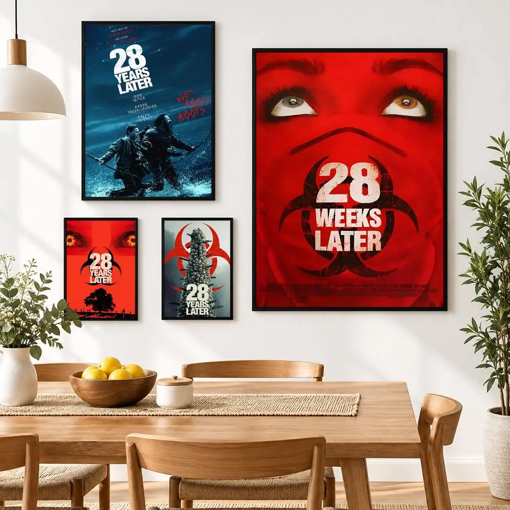 28 Years Later Poster Waterproof HD Modern Peel And Stick Wall Decor Living Room Dorm Garage