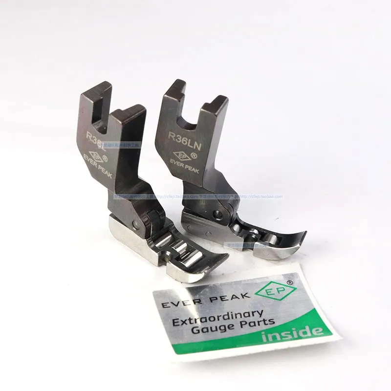 EP Imported Roller R36lep Machine Flat Standard Left Unilateral Presser Foot All Steel Machine Flat Presser Foot With Wheels