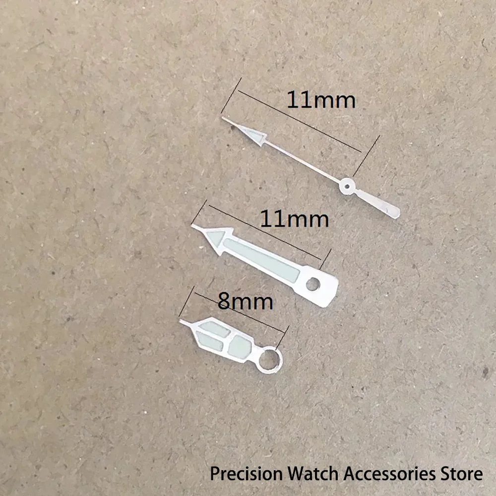 Аксессуары для часов, часовая минутная и секундная стрелка, подходит для механизма 8205/8215, запасные части для часов, указатель часов, 3-контактный