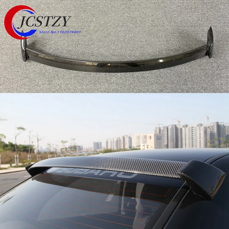 

Car Styling Impreza 7-9 Generations STI Style Carbon Fiber Roof Spoiler Wing For Subaru 2013~2015