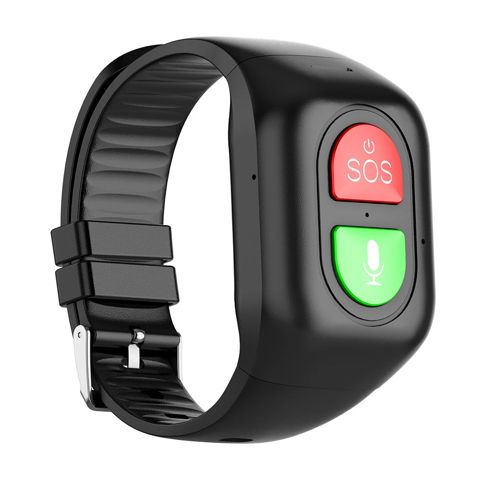 Fall Detection Positioning 4G Watch With Temperature Sensor SOS Urgent Call And Fall Detection For The Senior Kids