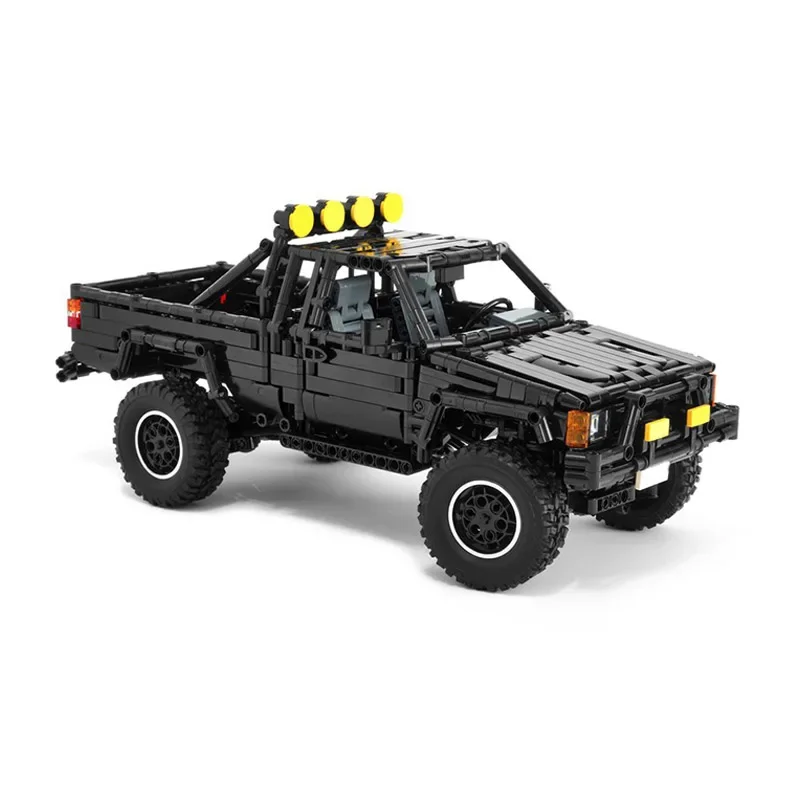 

1472PCS Moc Technical Car Toyotaed SR5 Xtracab Pickup Back To The Future Vehicle Building Blocks Assembly Bricks Toys Kids Gifts
