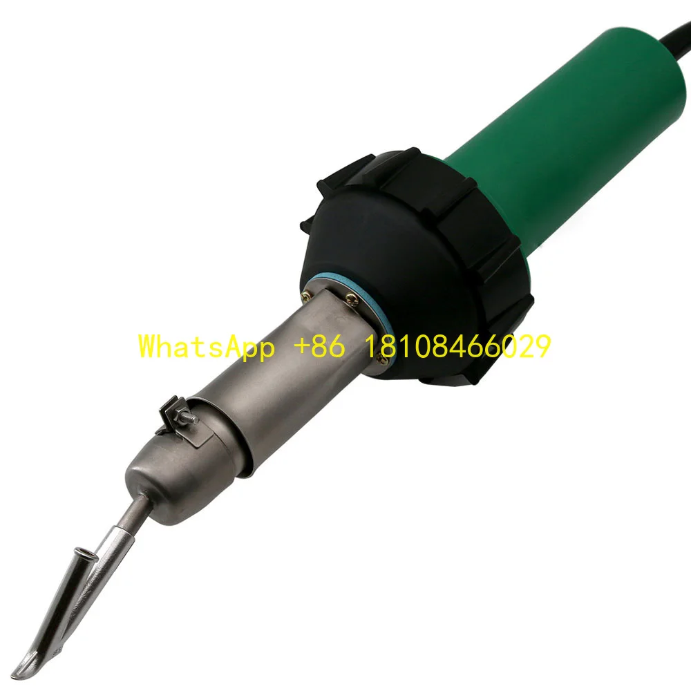 

Высокопроизводительный профессиональный комплект электрического нагрева 1600 Вт, факел с горячим воздухом, 2 шт., скоростные сварочные насадки, напольные проливатели, пластик