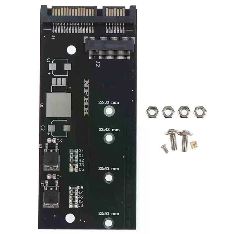 Hot sale 1Set B+M key SATA M.2 ngff ssd to sata 3 raiser m.2 to sata adapter expansion card