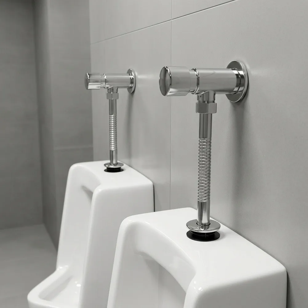 1 MPa DN15 To 20mm Flush Valve Toilet Public Facilities Self-closing Delay Toilets Bathroom Hardware For Home for hotel