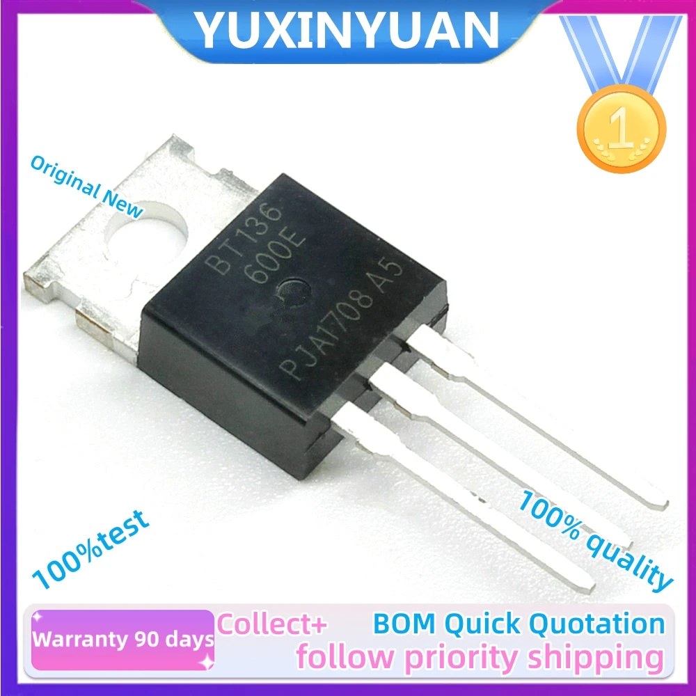 10PCS BT136-600E  BT136 600E  BT136600E  BT136-600  TO220