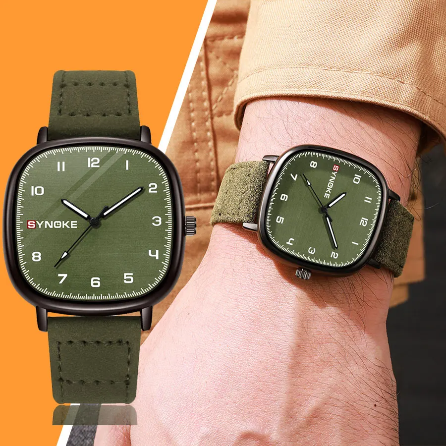 

Fashion Luxury Watches Simple Women Watchwrist PU Leather Japanese Movement Military Watch Men Relogio Masculino Clocks 2023 New