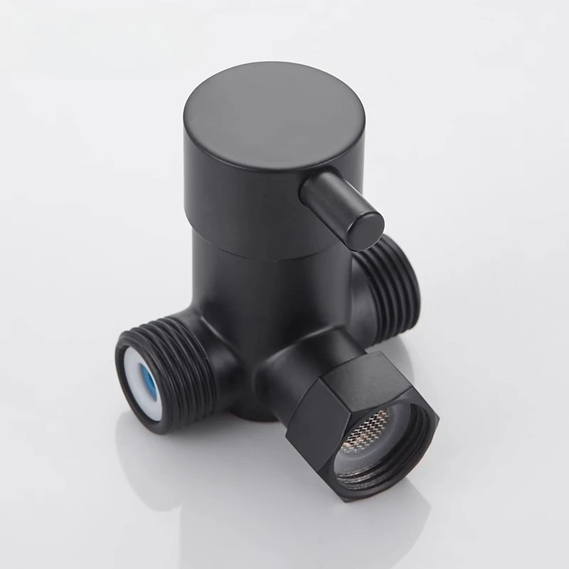 

Термостатический смесительный клапан, 3-ходовой, 2-входный, 1 выход, разделитель для водонагревателя, защита от утечек, разветвитель для душа, биде, переключатель горячей и холодной воды