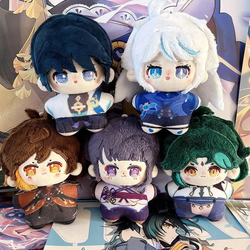 

Genshin Impact Plush Doll Hanging Game Peripheral Characters Zhong Li General Funina Thunder Spartans Mandrill Plush Toy Gift